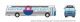Mid-1960s - 1980s Suburban New Look Bus - Lighted - Assembled -- Metropolitan Provincial Mont, HO, Rapido Trains Inc 753122