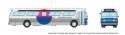 Mid-1960s - 1980s Suburban New Look Bus - Lighted - Assembled -- Metropolitan Provincial Mont, HO, Rapido Trains Inc 753122