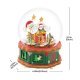 Rolife Christmas Town Music Box AM46 - Kit -- Working 3-D Laser-Cut Wood Puzzle, All Scales, Robotime AM46