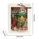 Rolife Santa′s Toy Shop DP006 -- 3-D Laser-Cut Wood Puzzle, All Scales, Robotime DP006