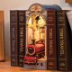 Time Travel Book Nook Shelf Insert - Kit -- Lighted 3D Puzzle, All Scales, Robotime TGB04