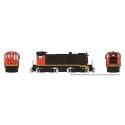 MLW S13 - Standard DC -- Painted, Unlettered (CN black, red), HO, Rapido Trains Inc 36017