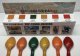 Reefers Railroad Paint Set - 6 1oz 29.6ml Bottles -- 1 Each: 709-69, 70, 78, 177, 280, , All Scales, Tru-Color Paint 12003