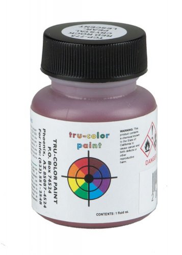 Pearlescent Acrylic Paints - 1oz 29.6mL -- Red Rock Crystal, All Scales, Tru-Color Paint 773