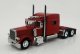 Peterbilt Sleeper Cab Tractor Only - Assembled -- Red, HO, HO Logistics Replicas 38908