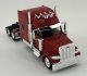Peterbilt 589 Stand-Up Sleeper-Cab Semi Tractor - Assembled -- Red, HO, HO Logistics Replicas 589085
