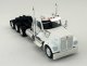 Kenworth 990 3-Axle Day-Cab Semi Tractor - Assembled -- White, HO, HO Logistics Replicas 990072