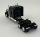 Kenworth 990 Stand-Up Sleeper-Cab Semi Tractor - Assembled -- Black, HO, HO Logistics Replicas 990095