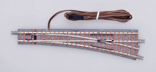 Remote Turnout (Points) N-PR541-15-SY w/Synthetic Ties - Fine Track -- Right Hand, N, TomyTec Co LTD 1281