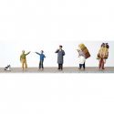 Train Passengers with Cat, HO, TomyTec Co LTD 284499
