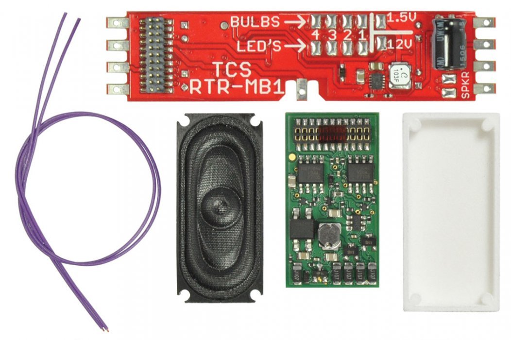 WDK-ATH-5 WOWKit Complete Sound Conversion -- Fits Athearn EMD F59PHI, GE Dash 9-44CW, AC44, HO, Train Control Systems 1768