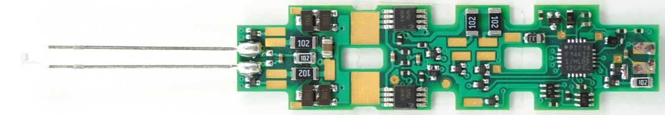 K0D8-F DCC Control Decoder -- Fits Kato FP7A, N, Train Control Systems 2015
