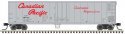 50′ Mechanical Reefer - Ready to Run -- Canadian Pacific 286116 (silver, red, Script Lettering), N, Trainman 50006475