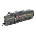 Baldwin RF16A Class BF16A Sharknose - Sound and DCC - Paragon4 -- Pennsylvania Railroad 2007A (Brunswick Green, 5-Stripe), N, Br