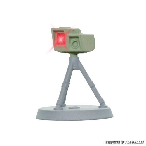 Modern Tripod-Mount Radar Speed Camera w/LED Flash -- Use with 769-8441 Detector for M, HO, Viessmann Modellspielwaren 1332