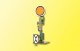 Semaphore Distant Signal -- Fixed Disk, HO, Viessmann Modellspielwaren 4510
