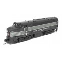 Baldwin RF16A Sharknose - Sound and DCC - Paragon4 -- New York Central 3810 (Lightning Stripe, black, gray), N, Broadway Limited