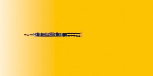 LED w/Wires & Resistor -- Yellow, 1/16 x 1/32′ 1.6 x .8mm pkg(5), All Scales, Viessmann Modellspielwaren 5270