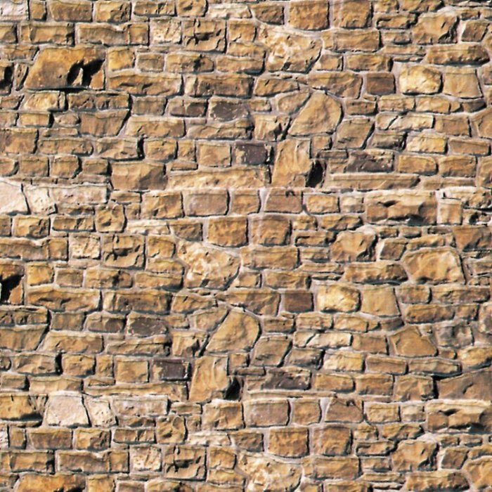 Rock - Sandstone - Printed Sheets -- Pkg(10), HO, Vollmer Gmbh 46036