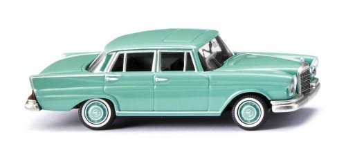 1959 Mercedes-Benz 220 S Sedan - Assembled -- Pastel Turquoise, HO, Wiking 82410