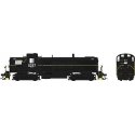 Alco RS3 Phase 1 - Standard DC -- Penn Central 5263 (black, white, logo only), HO, Bowser Manufacturing Co. 25614