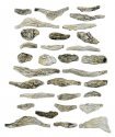 Creek Bed Rocks - Ready Rocks -- 31 Pieces, All Scales, Woodland Scenics 1141