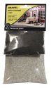 Gravel -- Gray - Medium 12oz 340g, All Scales, Woodland Scenics 1287