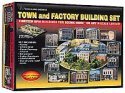 Town & Factory Building Set(TM) -- Kit, N, Woodland Scenics 1485