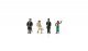 Find Me Figures Scenic Accents(R) -- Historical Figures pkg(4), HO, Woodland Scenics 2866