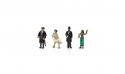 Find Me Figures Scenic Accents(R) -- Historical Figures pkg(4), N, Woodland Scenics 2871