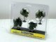 Scene-A-Rama(TM) Diorama Trees -- Deciduous Trees pkg(4) - 2 to 2-1/2′ 5.1 to 6.4cm Tall, HO, Woodland Scenics 4150