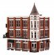Built & Ready Landmark Structures(R) - Assembled -- Davenport Department Store, N, Woodland Scenics 4938