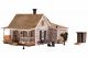 Old Homestead - Built-&-Ready Landmark Structures(R) -- Assembled - 3-3/4 x 5-7/16′ 9.5 x 13.8c, HO, Woodland Scenics 5040