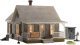 Old Homestead - Built-&-Ready Landmark Structures(R) -- Assembled - 3-3/4 x 5-7/16′ 9.5 x 13.8c, HO, Woodland Scenics 5040