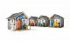 Moonlite Motor Court - Built-&-Ready(R) Landmark Structure(R) -- Includes Office and 3 Rooms, HO, Woodland Scenics 5073