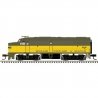 Alco FA1 Large Numberboards - Sound and DCC - Master(R) Gold -- Burlington Northern 4117 (Ex-SP&S, yellow, green), N, Atlas Mode