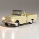 Just Plug(R) Lighted Vehicle -- Work Truck (Light Yellow), HO, Woodland Scenics 5597