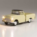 Just Plug(R) Lighted Vehicle -- Work Truck (Light Yellow), HO, Woodland Scenics 5597