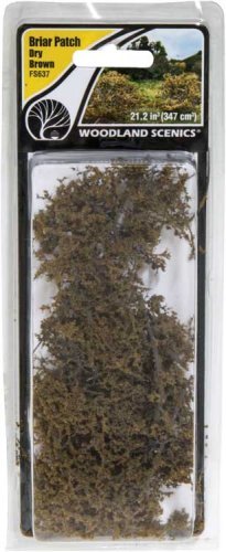Briar Patch - Field System -- Dry Brown, All Scales, Woodland Scenics 637
