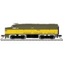 Alco FA1 Large Numberboards - Sound and DCC - Master(R) Gold -- Spokane Portland & Seattle 856 (yellow, green), N, Atlas Model R