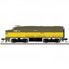 Alco FA1 Large Numberboards - Sound and DCC - Master(R) Gold -- Spokane Portland & Seattle 856 (yellow, green), N, Atlas Model R