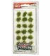 Peel `n` Plant Tufts - All Game Terrain -- Dark Green, All Scales, Woodland Scenics 6627