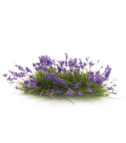 Peel `n` Plant Tufts - All Game Terrain -- Purple Flowers, All Scales, Woodland Scenics 6628