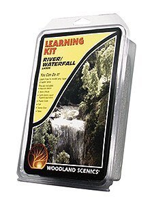 Learning Kit -- Rivers & Waterfalls, All Scales, Woodland Scenics 955