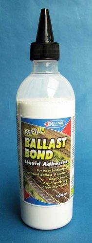 Ballast Bond Liquid Adhesive -- 17oz 500mL, All Scales, Deluxe Materials Ltd AD84