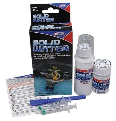 Solid Water -- 3oz 90ml, All Scales, Deluxe Materials Ltd BD35