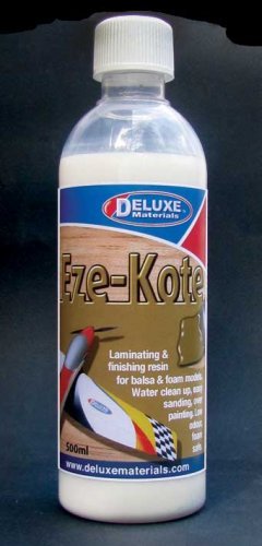 Eze-Kote Laminating & Finishing Resin -- 16.9oz 500mL, All Scales, Deluxe Materials Ltd BD37
