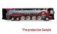 VanHool CX-45 Motorcoach Bus - Assembled -- Empire Coach Lines (black, gray, red Steam Locomoti, HO, Iconic Replicas 870404