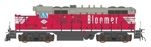 Paducah GP10 w/DCC -- Bloomer Line (red, gray, white), HO, Intermountain Railway Company 49817