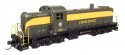 Alco RSC-2 - Standard DC -- Seaboard 1521, HO, WalthersMainline 10718